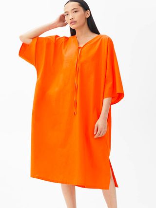 Arket + Relaxed Cotton Tunic Dress