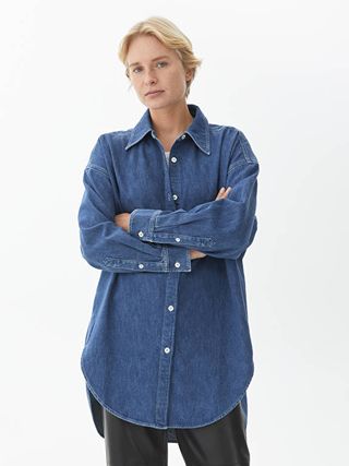 Arket + Oversized Denim Shirt