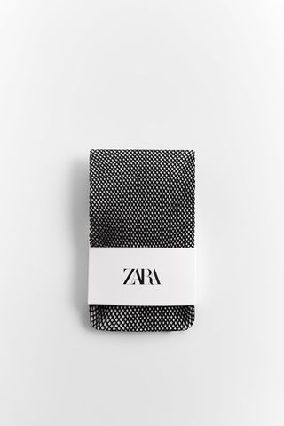 Zara + Mini Fishnet Tights