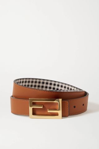 Fendi + Reversible Leather Belt