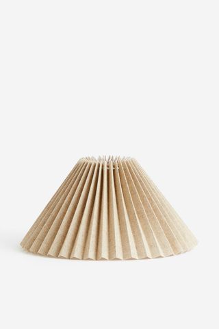 H&M + Pleated Lampshade