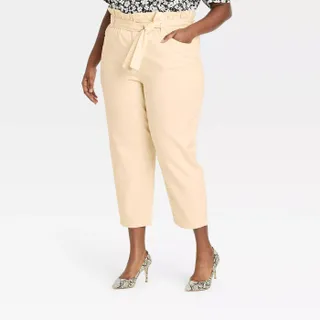 Who What Wear + Ankle Length Paperbag Trousers