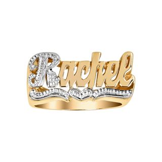 Tres Colori Jewelry + Personalized Script Name Ring