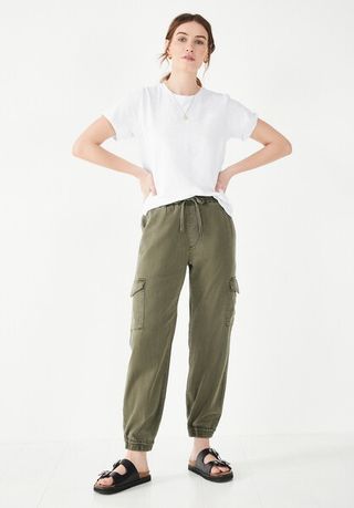 Hush + Washed Cargo Trousers