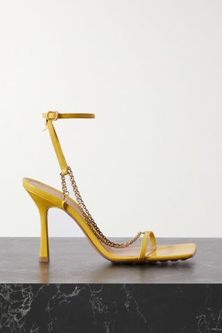 Bottega Veneta + Chain Embellished Sandals