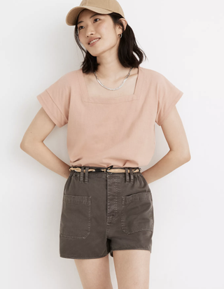 Madewell + Belclaire Pull-On Shorts