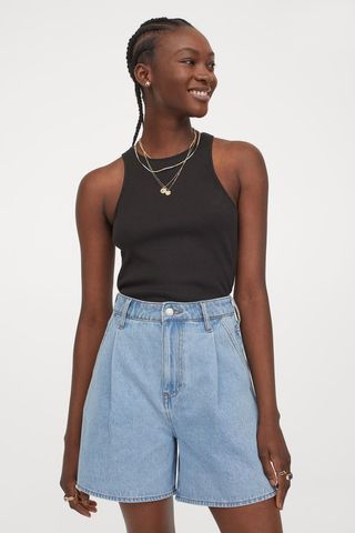 H&M + Denim Shorts