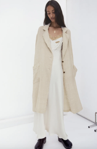 Zara + Linen Jacket