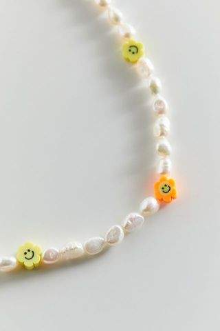 Urban Outfitters + Pearl Icon Necklace