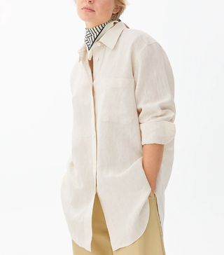 Arket + Oversized Linen Shirt