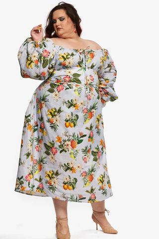 Loud Bodies + Florence Floral Linen Dress