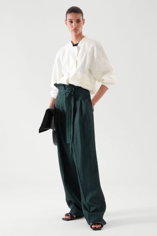 COS + Paperbag Waist Trousers