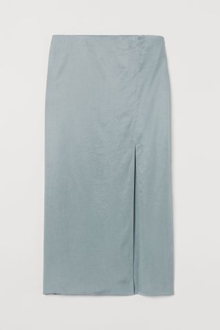 H&M + Slit Skirt