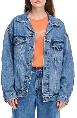 Levi's + Oversize Denim Trucker Jacket