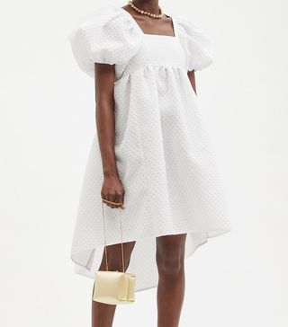 Cecilie Bahnsen + Edition Tilde Puff-Sleeved Cloqué Dress