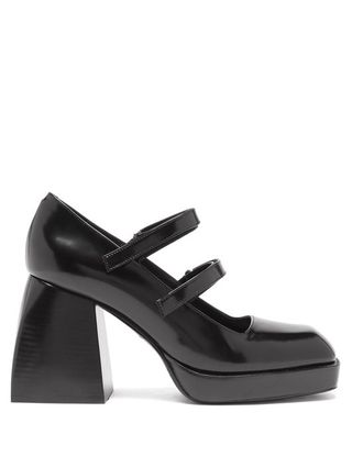 Nodaleto + Bulla Babies Patent-Leather Mary Jane Pumps