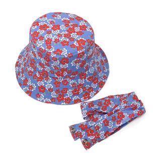 Noeev + Floral Travel Bucket Hat