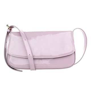 Olivia Miller + Faux Patent Leather Classic Chic Shoulder Bag