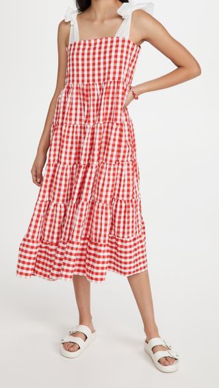 Sister Jane + Love Note Gingham Midi Dress