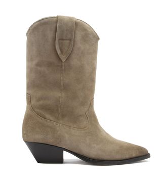 Isabel Marant + Duerto Suede Western Boots