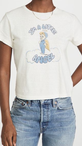 Re/Done + Classic Tee Little Angel