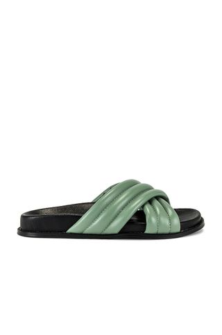 Song of Style + Ivette Sandal in Green