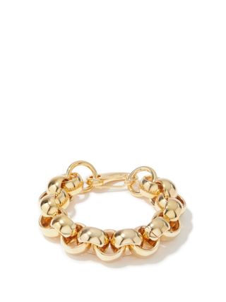 Laura Lombardi + Luna 14kt Gold-Plated Chain Bracelet