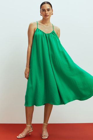 H&M + A-Line Lyocell-Blend Dress