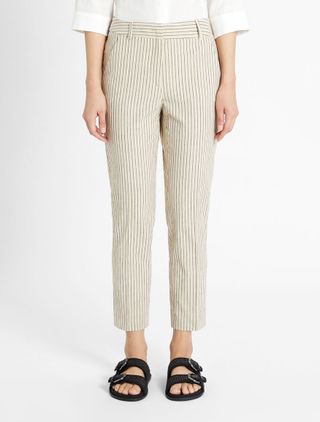 Weekend Max Mara + Cotton and Linen Trousers
