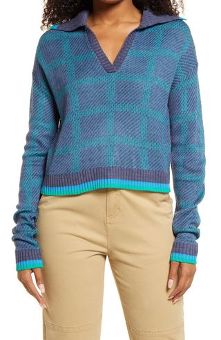BP + Relaxed Polo Sweater