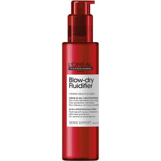 L'Oréal Professionnel + Serie Expert Blow-Dry Fluidifier Multi-Benefit Blow Dry Cream With Heat Protection