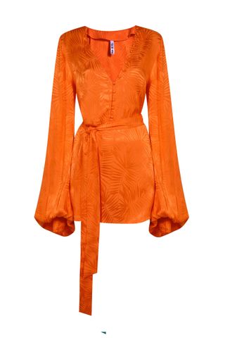 Rat & Boa + Harlequin Dress in Orange