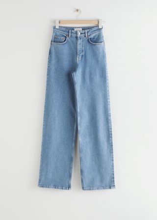 & Other Stories + Straight High Waist Jeans