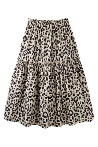 Wyse London + Esme Tiered Leopard Skirt