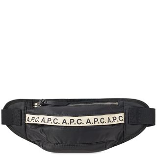 A.P.C. + Lucille Tape Logo Waist Bag