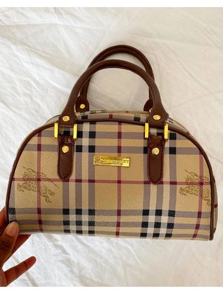 Burberry + Vintage London Bag