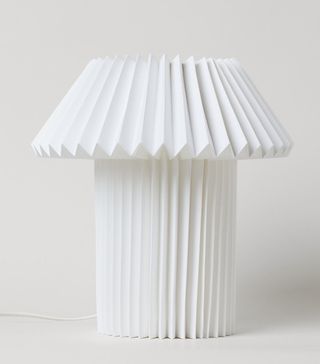 H&M + Plated Paper Table Lamp