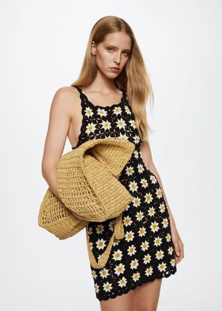 Mango + Daisy Crochet Dress