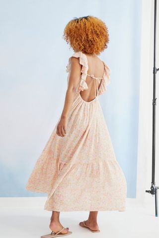 H&M + Long Flared Dress