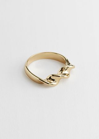 & Other Stories + Twisted Ripple Ring