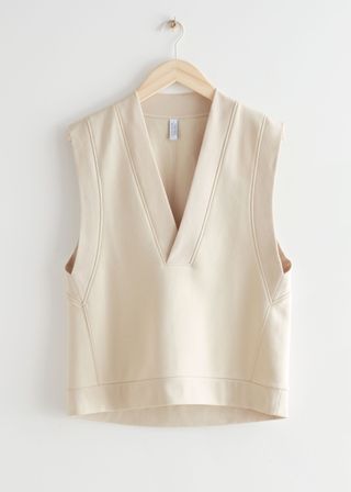 & Other Stories + Relaxed Cotton Vest