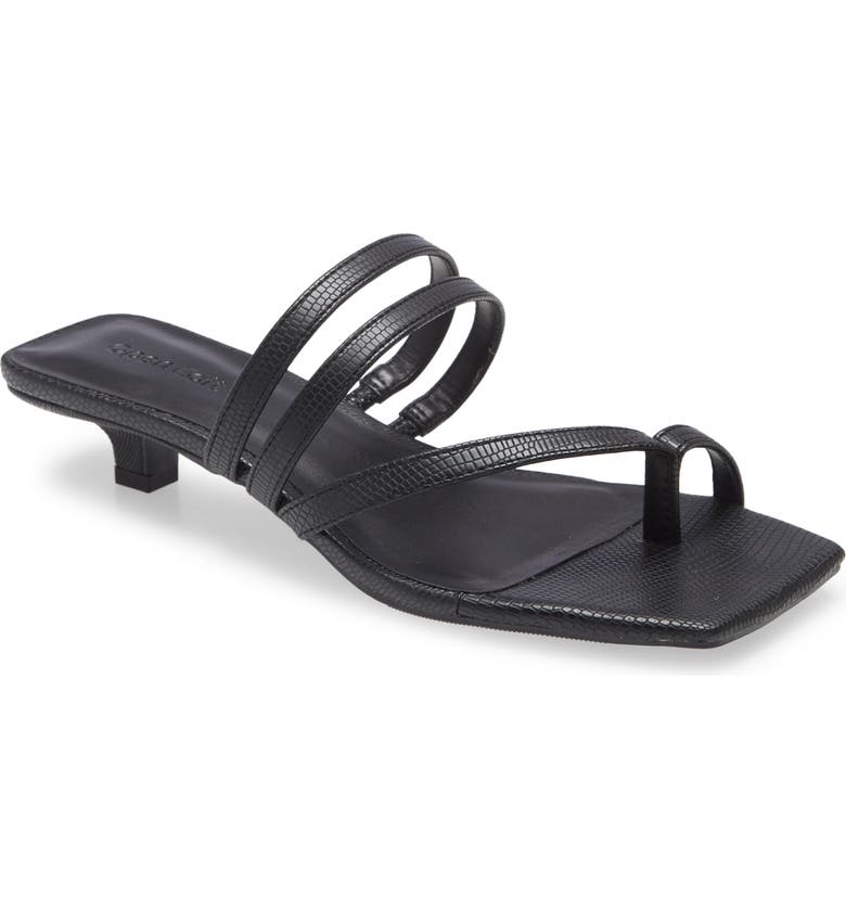 Open Edit + Jagger Kitten Heel Sandal