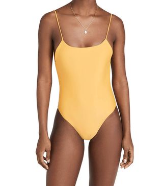Jade Swim + Trophy One Piece Swimsuit