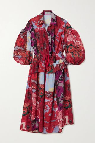 Preen by Thornton Bregazzi + Dorchen Patchwork Floral Dress
