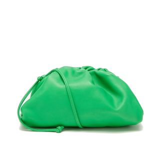 Bottega Veneta + The Pouch Small Leather Clutch Bag
