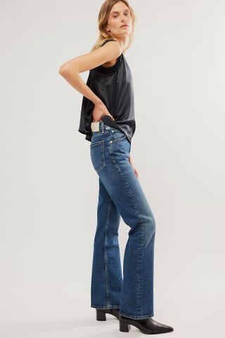 Citizens of Humanity + Vidia Mid-Rise Slim Flare Jeans