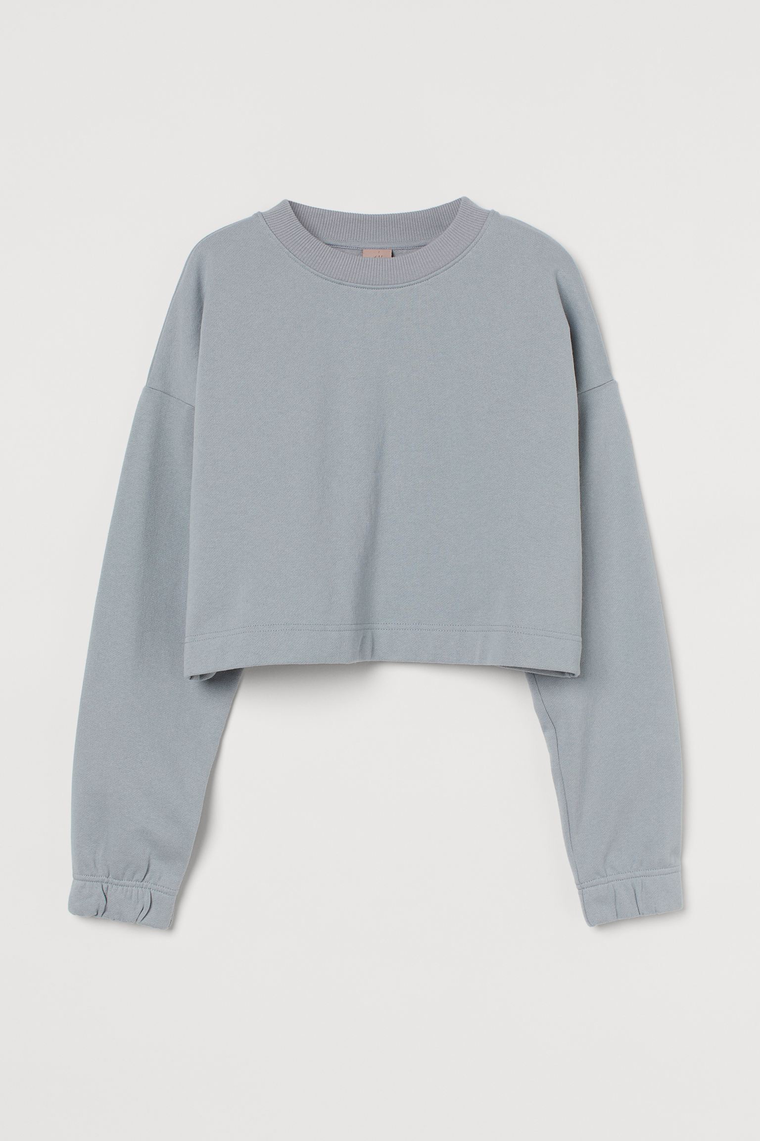 H&M + Cropped Sweatshirt