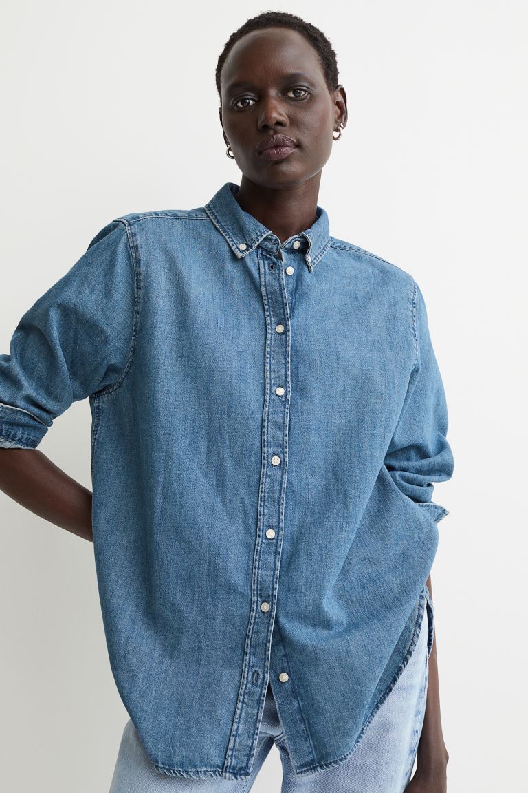 H&M + Denim Shirt