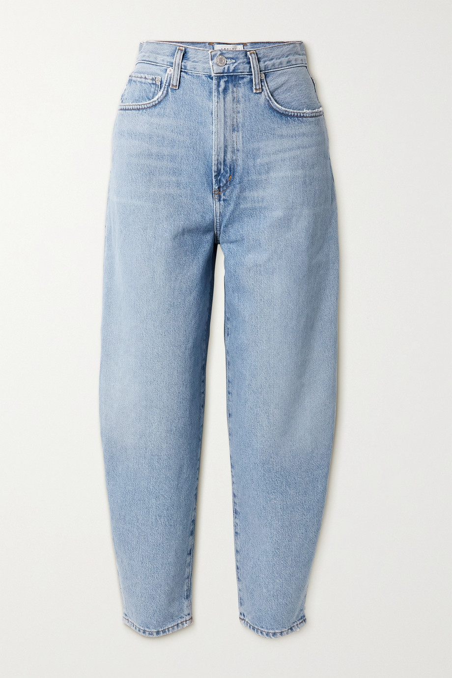 Agolde + Balloon High-Rise Tapered Jeans