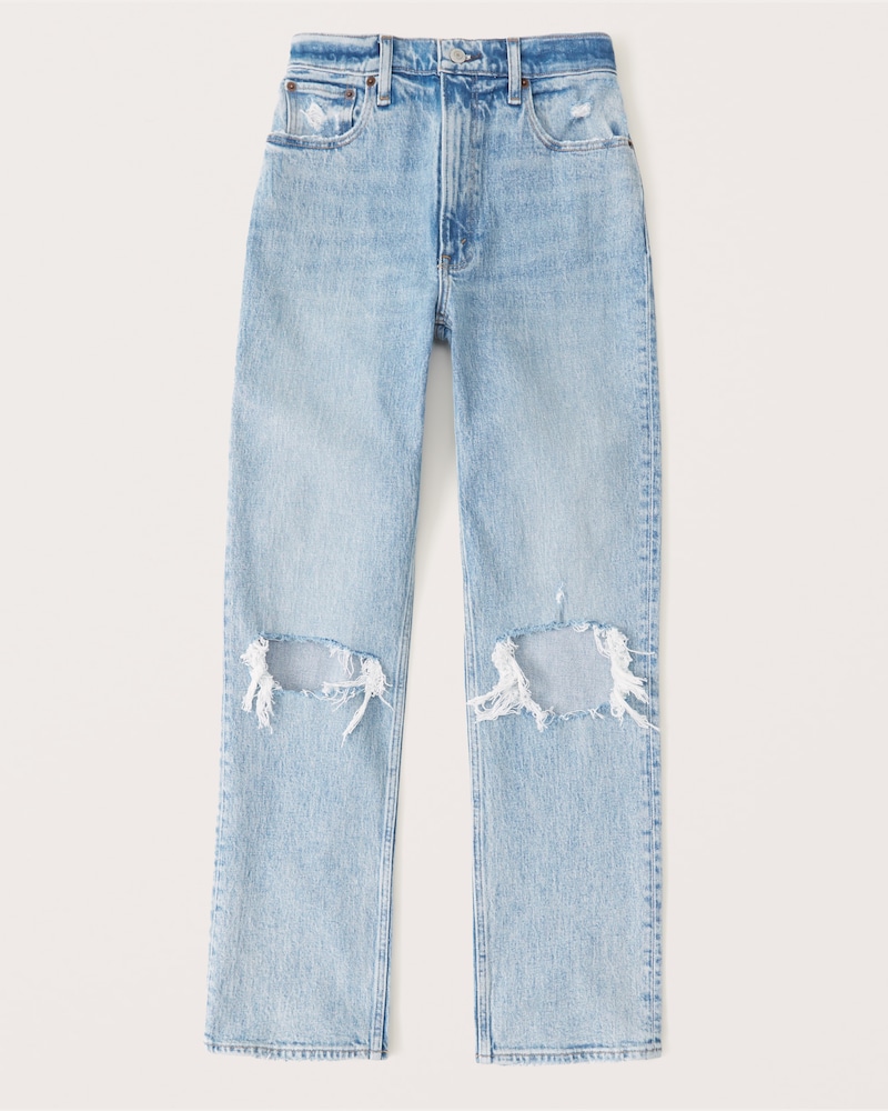 Abercrombie & Fitch + Ultra High Rise 90s Straight Jean